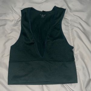 Urban Outfitters Dark Green Tank